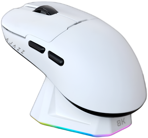 Беспроводная Мышь Ajazz AJ159 PRO Wireless 8K, White 8658768 фото
