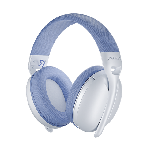 Бездротова Гарнітура Aula S6 White/Blue 458243632873 фото
