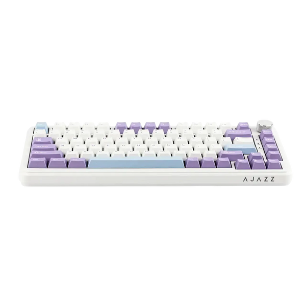 Магнітна Ігрова Клавіатура Ajazz AK820 MAX HE з RGB підсвічуванням Magnetic Switch Purple/White 8489393928 фото
