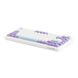 Магнітна Ігрова Клавіатура Ajazz AK820 MAX HE з RGB підсвічуванням Magnetic Switch Purple/White 8489393928 фото 2