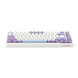 Магнітна Ігрова Клавіатура Ajazz AK820 MAX HE з RGB підсвічуванням Magnetic Switch Purple/White 8489393928 фото 3