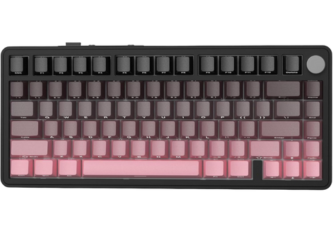 Клавиатура Беспроводная ATTACK SHARK X85 GRADIENT (2.4G/Bluetooth/USB type-c)  75% White Jade Switch 93828292 фото