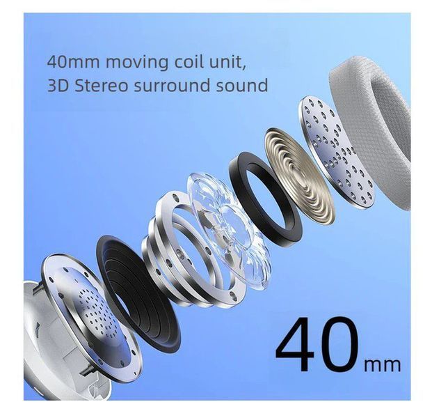 Беспроводная гарнитура Aula S6 White 34634634634436 фото