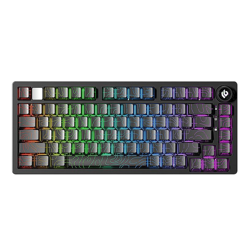 Беспроводная Игровая Клавиатура Leobog HI75 Pro Black 532453454435 фото