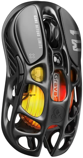Бездротова Ігрова Миша GravaStar Mercury M2 Stealth Black 37434624245 фото