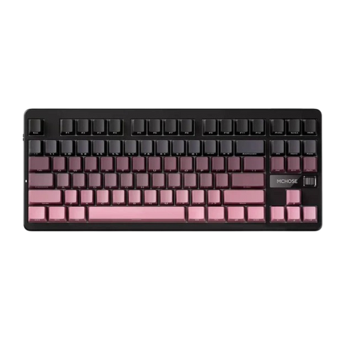 Механическая беспроводная клавиатура MCHOSE G87 PINK 8435845673 фото