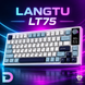 Механическая беспроводная клавиатура LANGTU LT75 с переключателями hotswap, Type-C, Bluetooth, 2,4 ГГц, RGB подсветка, 75 клавиш 980879087987 фото 2