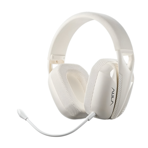 Геймерская беспроводная гарнитура AULA S8 White (Bluetooth+2,4G) 12328798372 фото