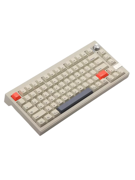 Алюминиевая беспроводная клавиатура Cidoo v75 PRO Retro Beige 643262626 фото