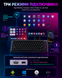 Клавіатура дротова Ajazz AK820 Mechanical Keyboard Hot-swap Black 9493 фото 11