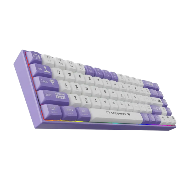 Игровая механическая клавиатура AJAZZ AK680 с RGB Brown Switch 7347346232 фото