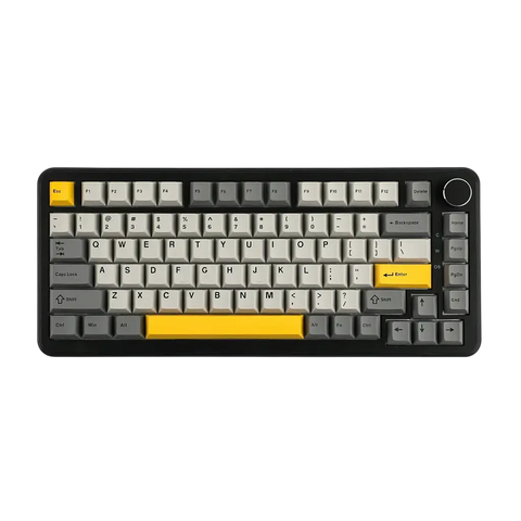 Ігрова магнітна клавіатура AJAZZ AK820 Max Grey yellow 578546647 фото