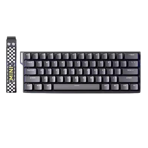 Магнітна Клавіатура AULA MINI 60HE Black 362743834 фото