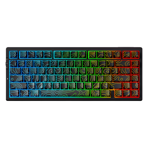 Игровая клавиатура MCHOSE G75 Pro Topographic Black 53476457436 фото
