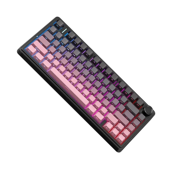Беспроводная игровая клавиатура AULA F75 Pink gradient 485485935395 фото