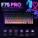 Беспроводная игровая клавиатура AULA F75 Pink gradient 485485935395 фото 7