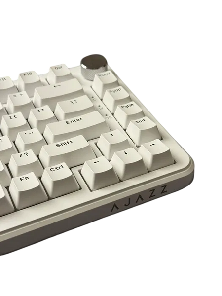 Магнітна клавіатура Ajazz AK820 MAX RGB Magnetic White 685987 фото