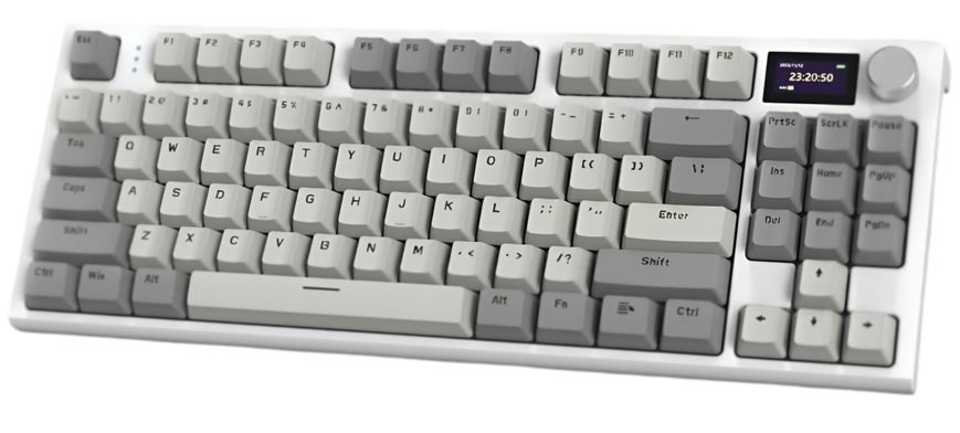 Механічна Бездротова Клавіатура ATTACK SHARK K86 GREY  5959483043 фото
