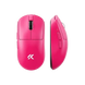 Игровая безответная мишка Mchose A7 V2 PRO Rose Red 8000 ГГц 4373245235 фото 3