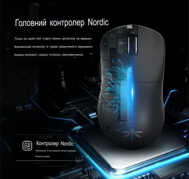 Беспроводная игровая мышка VGN Dragonfly F1 Pro 4K Гц 26000DPI 2523521231 фото