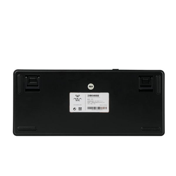 Беспроводная механическая Клавиатура AULA F75 Black-Yellow 235235235 фото