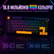 Беспроводная механическая Клавиатура AULA F75 Black-Yellow 235235235 фото 14