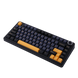 Беспроводная механическая Клавиатура AULA F75 Black-Yellow 235235235 фото 4
